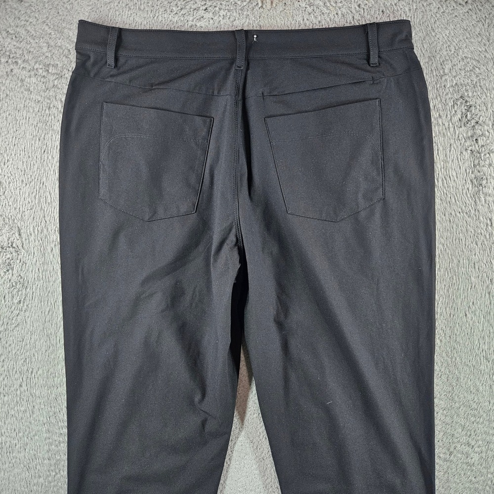 Fabletics Mens Only Pant Black Performance 5-Pocket Active Trousers 36x32 - Picture 7 of 10